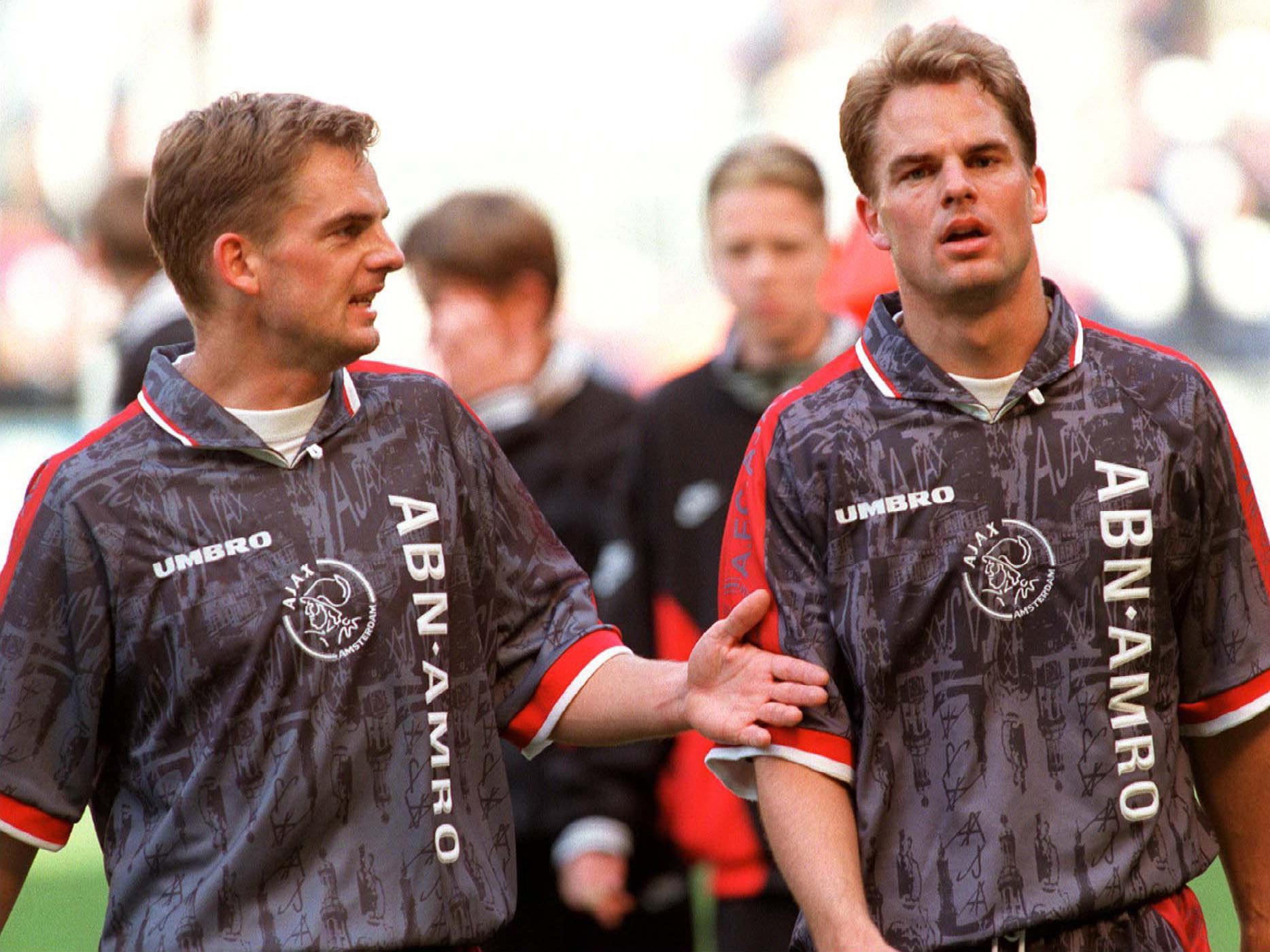 The De Boer brothers played at Ajax and the Netherlands together