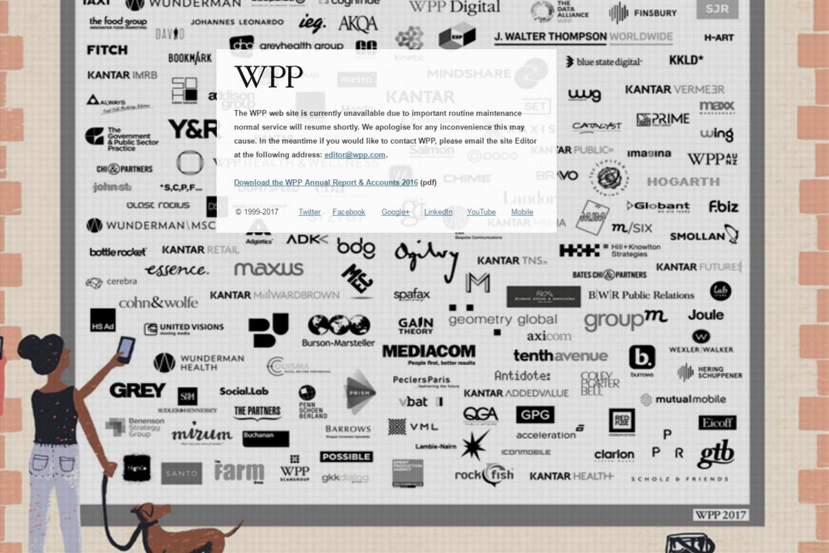 'Petya' cyber attack: WPP goes offline as ransomware spreads | The ...