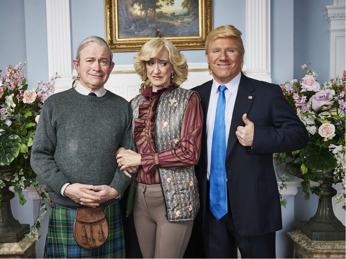 Theresa May And Donald Trump Join The Cast Of Channel 4 S Spoof Royals Soap The Windsors The Independent The Independent Meghan markle's character was shocked to discover kate middleton has been replaced by a robot in last night's episode of channel 4's satirical soap opera the windsors. theresa may and donald trump join the