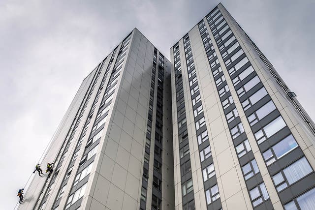 It comes after The Independent revealed 'combustible' cladding similar to the panels at the centre of the criminal investigation into the Grenfell Tower fire was not being tested by the Government