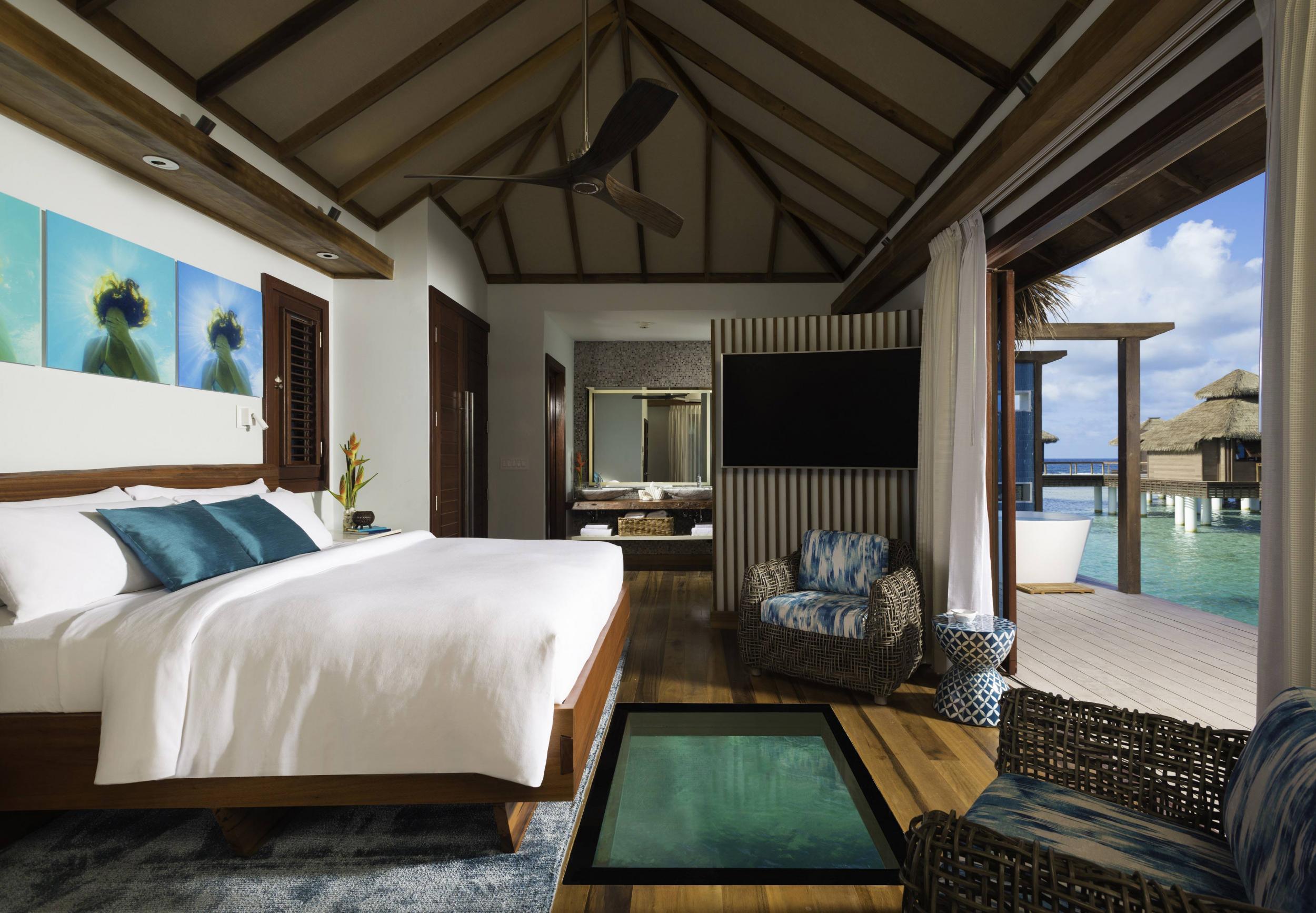 Design Destination: walk over water at Sandals bungalows | The Independent