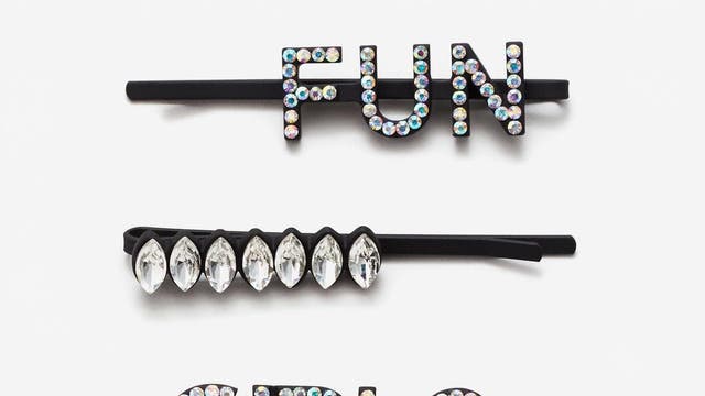 Bejewelled barnets: Why blinged-out hair clips are the must-have hair accessory this season | The Independent | The Independent Bejewelled barnets: Why blinged-out hair clips are the must-have hair accessory this season | The Independent | The Independent