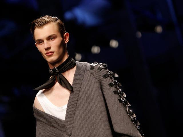 At DSquared2 there was a mash up of British youth culture movements