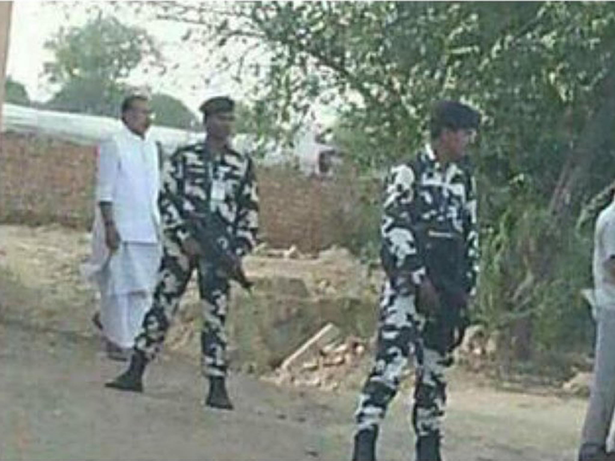 A second image, reportedly of Indian agriculture minister Radha Mohan Singh