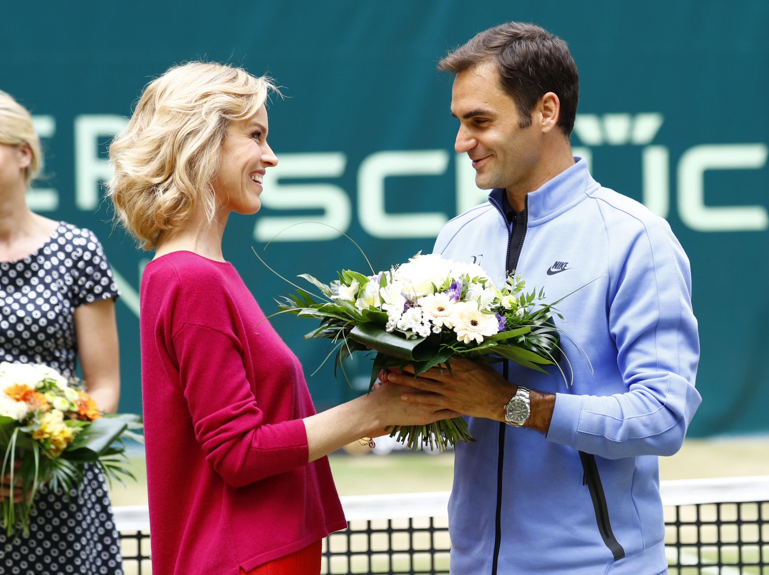 &#13;
Federer recently won his ninth Halle title &#13;