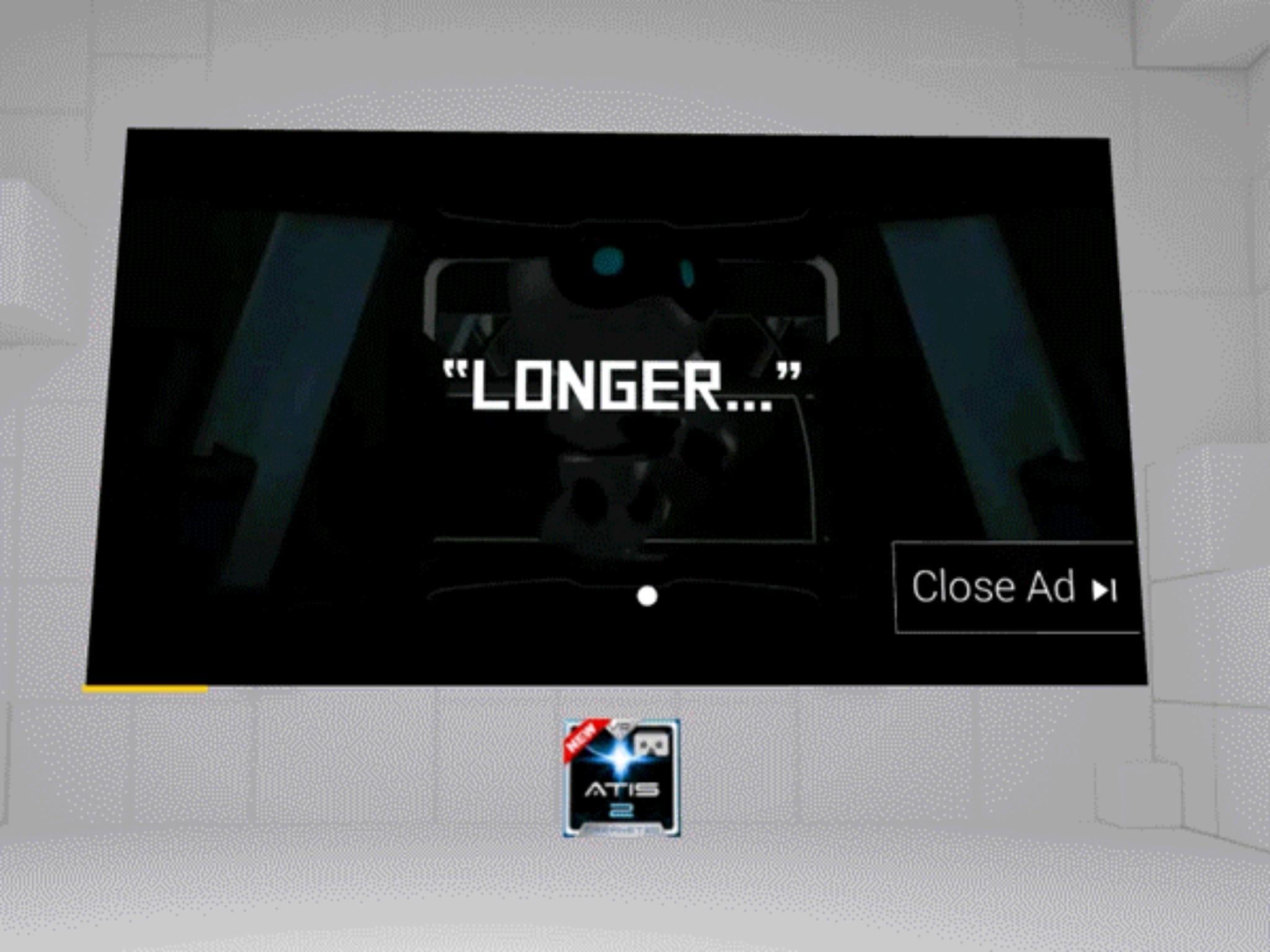 You’ll be able to both launch and skip adverts with your eyes