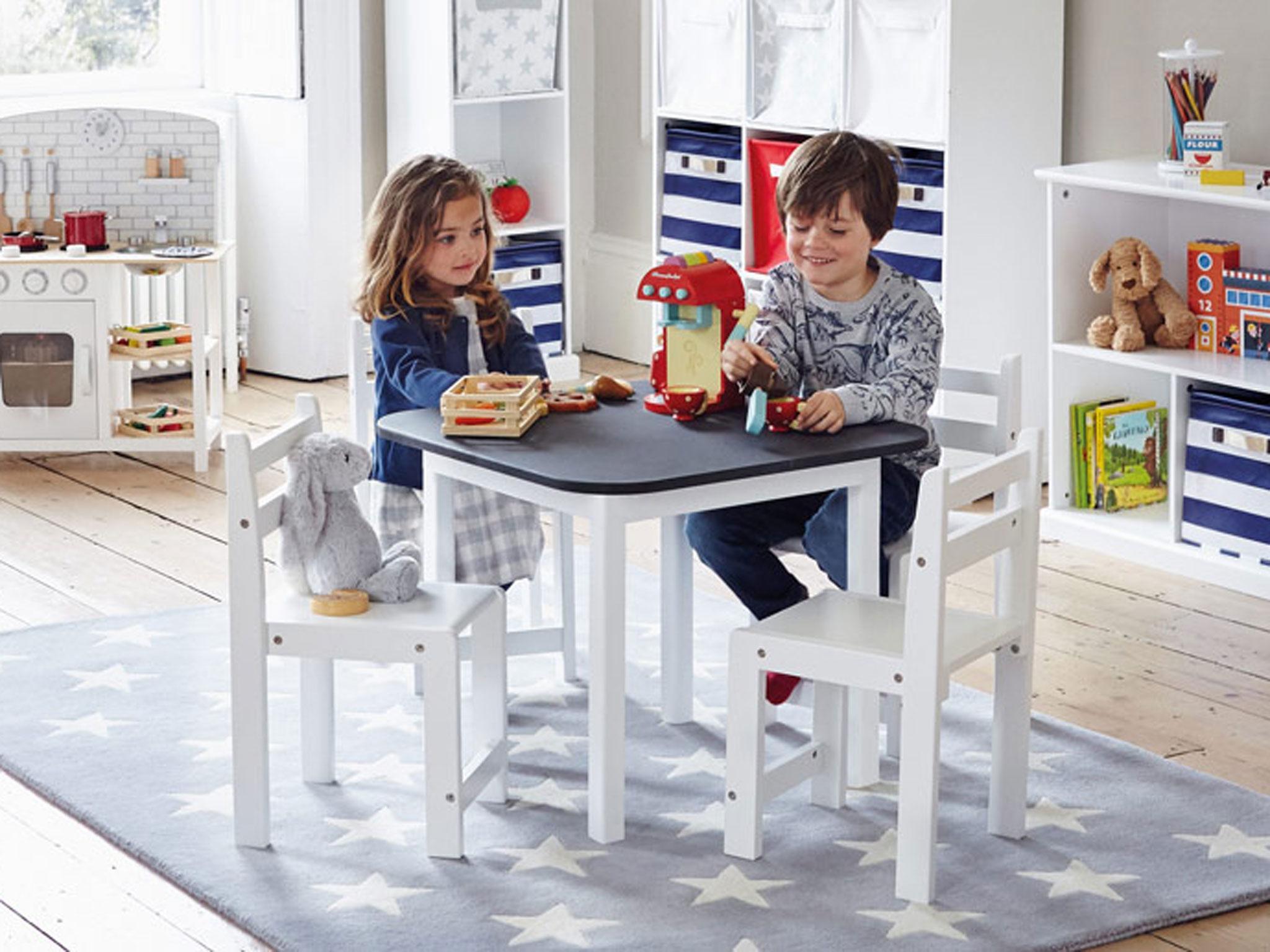 childrens kitchen table and chair