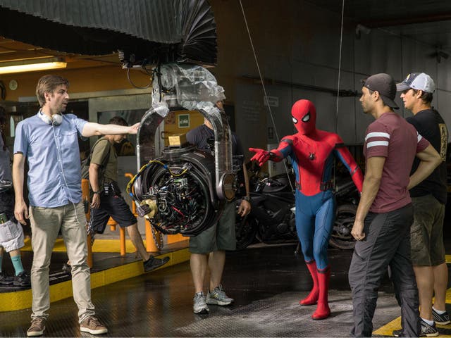 'Spider-Man: Homecoming' director Jon Watts on the set of his film