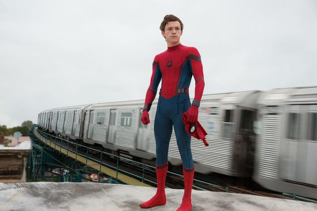 Tom Holland as Spider-Man in Watts’s film ‘Spider-Man: Homecoming’