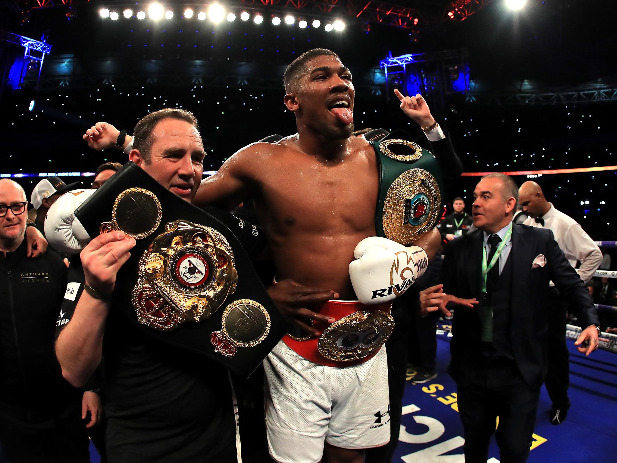 The fight will be Joshua's first defence since he beat Klitschko in April (Getty)