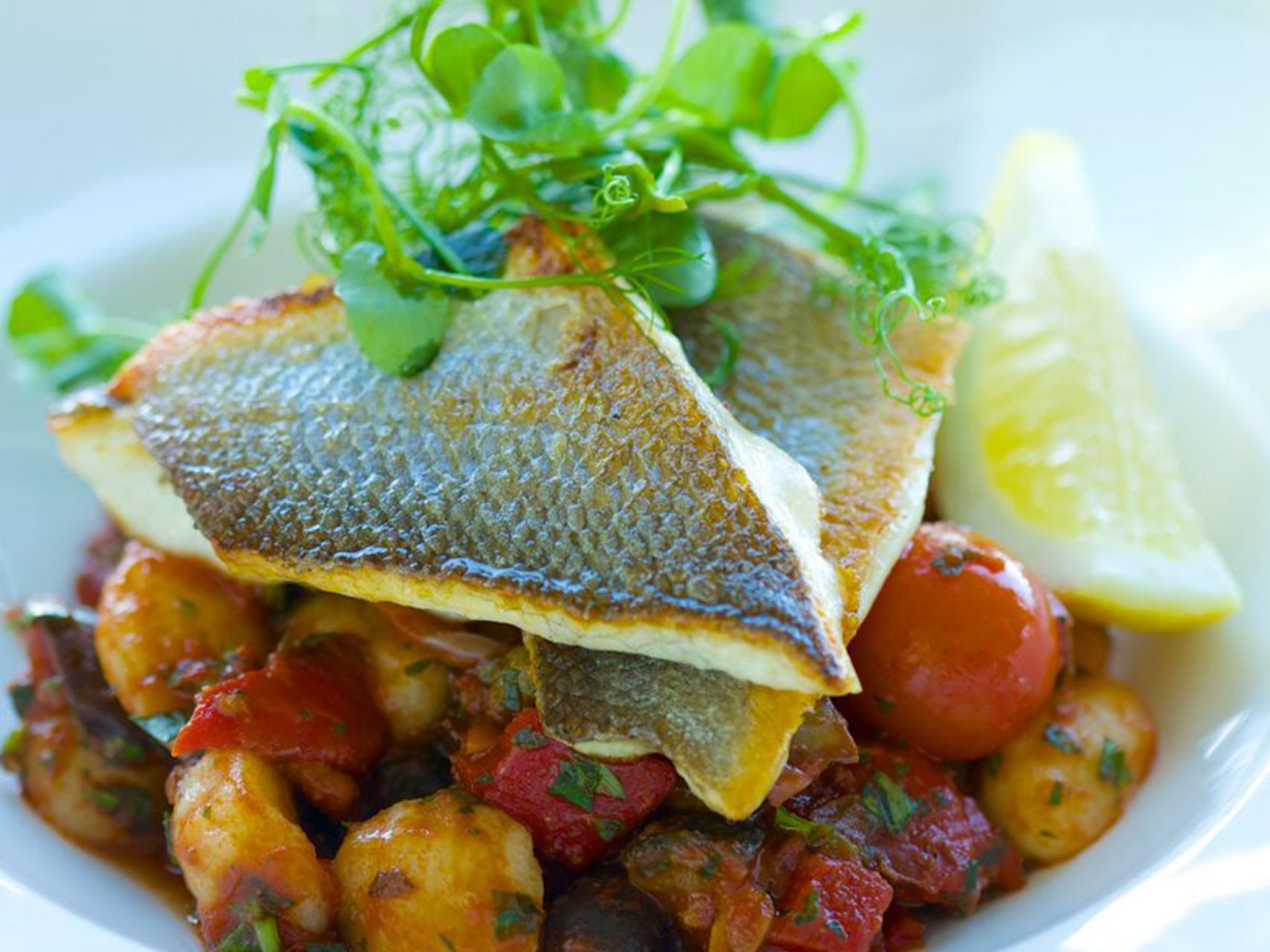 The fish caponata is light and flavourful dish perfect for lunch