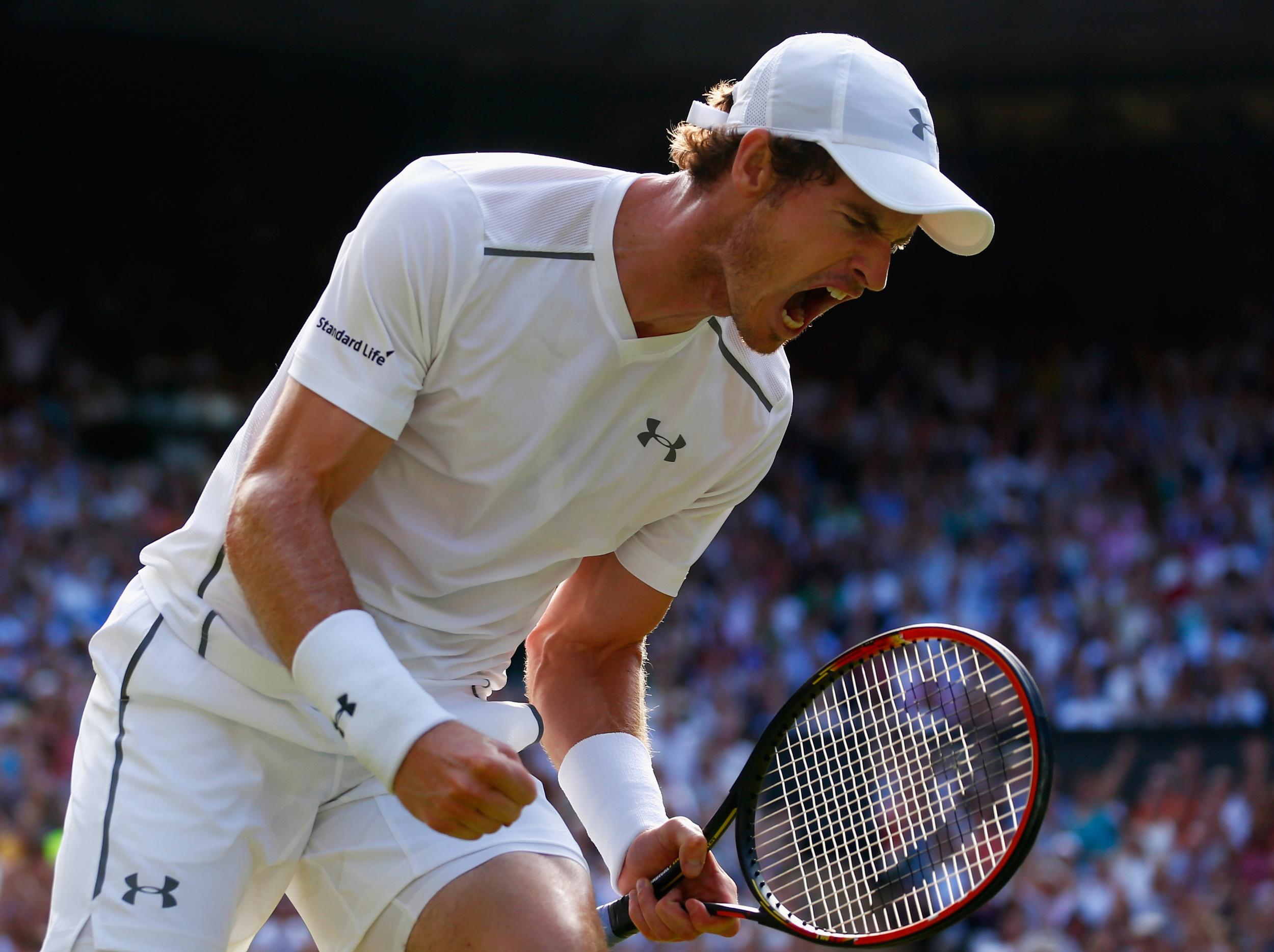 &#13;
Murray is renowned for being one of the toughest players on tour &#13;