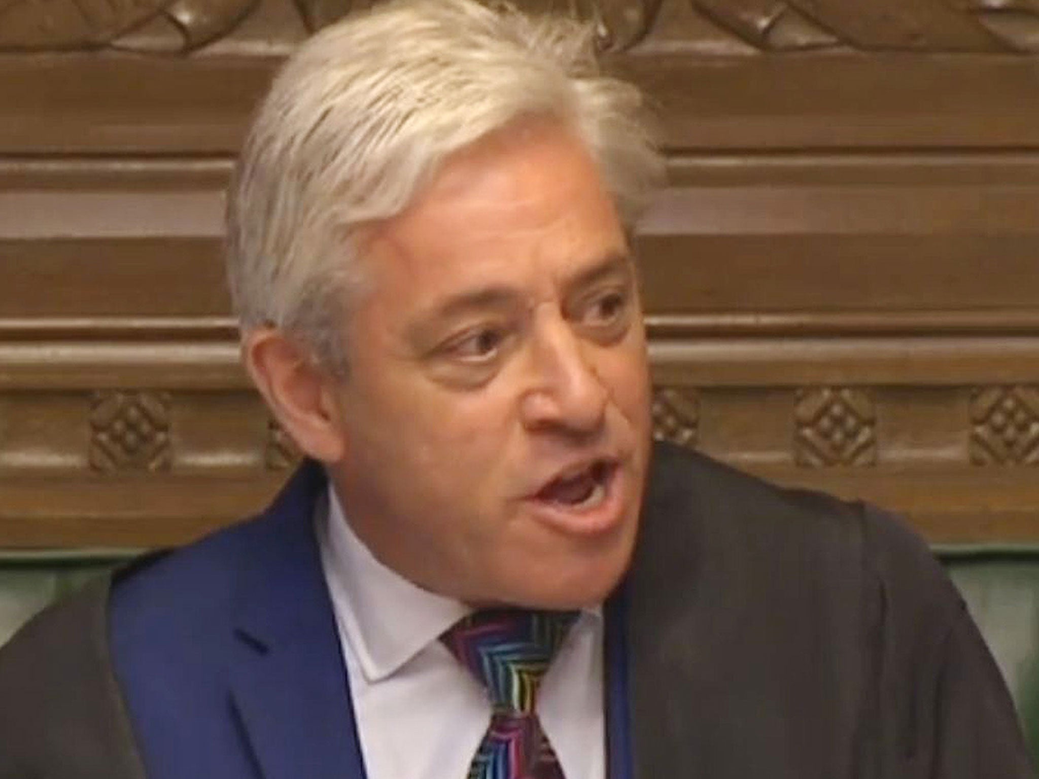 Mr Bercow is said to have berated House of Commons leader Andrea Leadsom