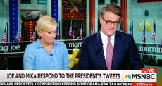 Morning Joe hosts Mika Brzezinski & Joe Scarborough respond to Trump