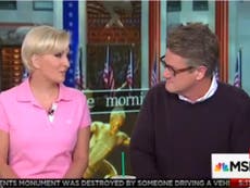 This is what was happening on Morning Joe before Trump's twitter rant 