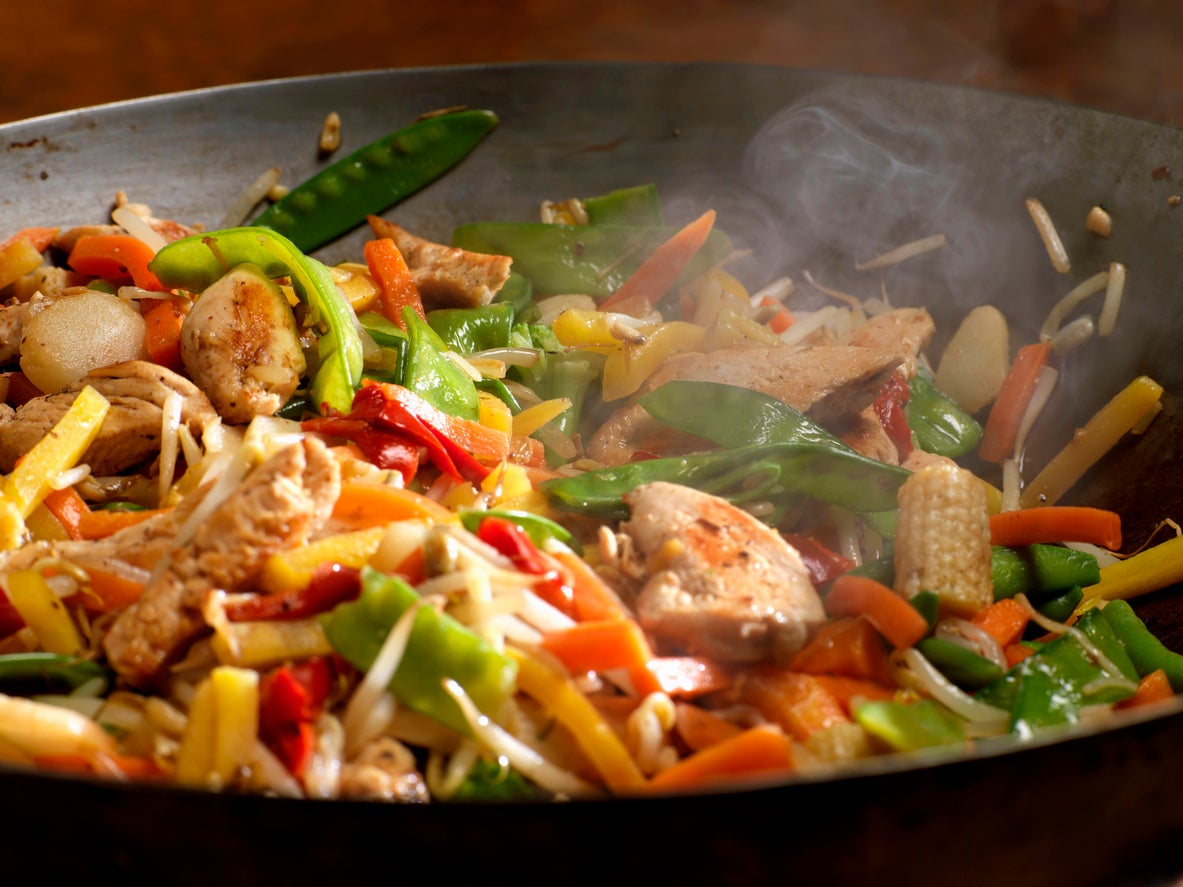 It's easier to incorporate chicken into dishes like stir-fry than some other meats