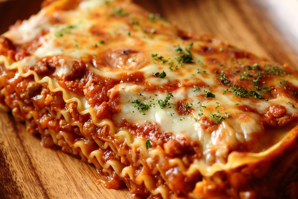 Beef still holds its own when it comes to popularity, thanks to the appeal of Italian dishes like lasagne