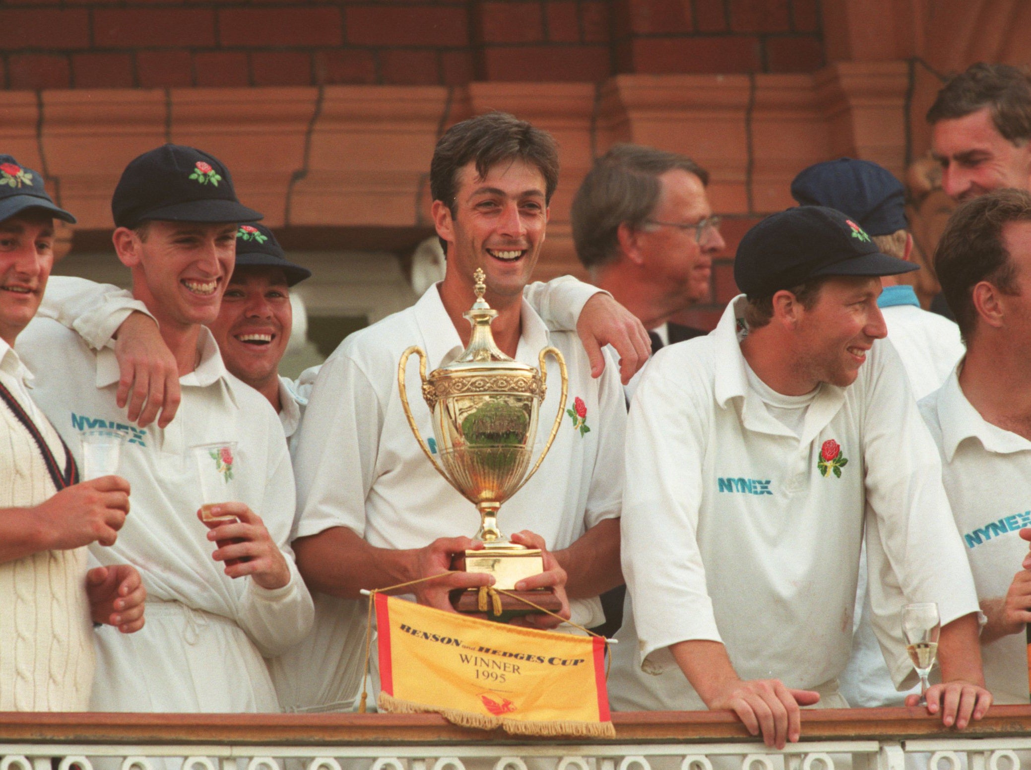NatWest Trophy Cricket Final 12/07/1995 Scorecard Signed By Lancashire Team! 
