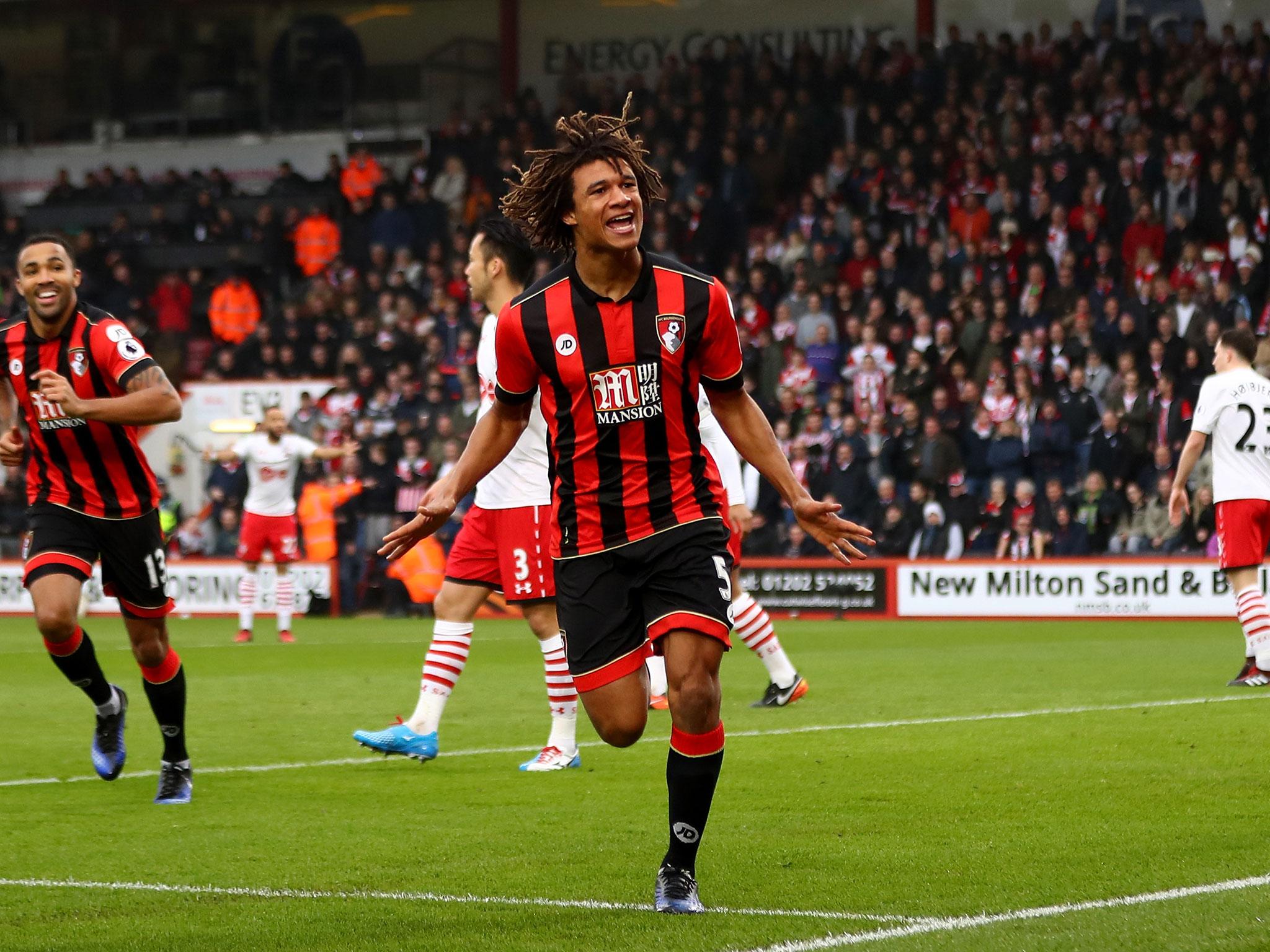 Nathan Ake scored three goals for Bournemouth during his brief loan spell at the club