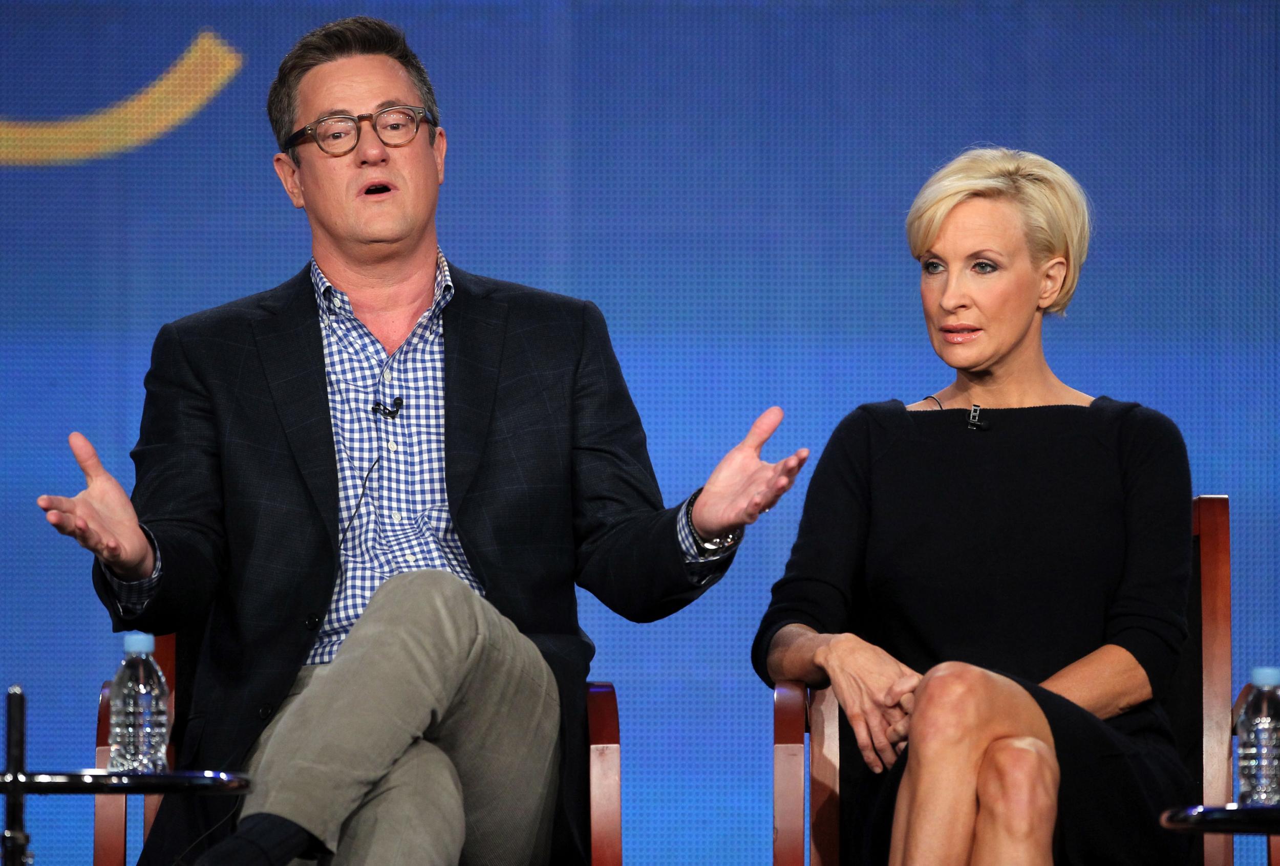 Joe Scarborough and Mika Brzezinski