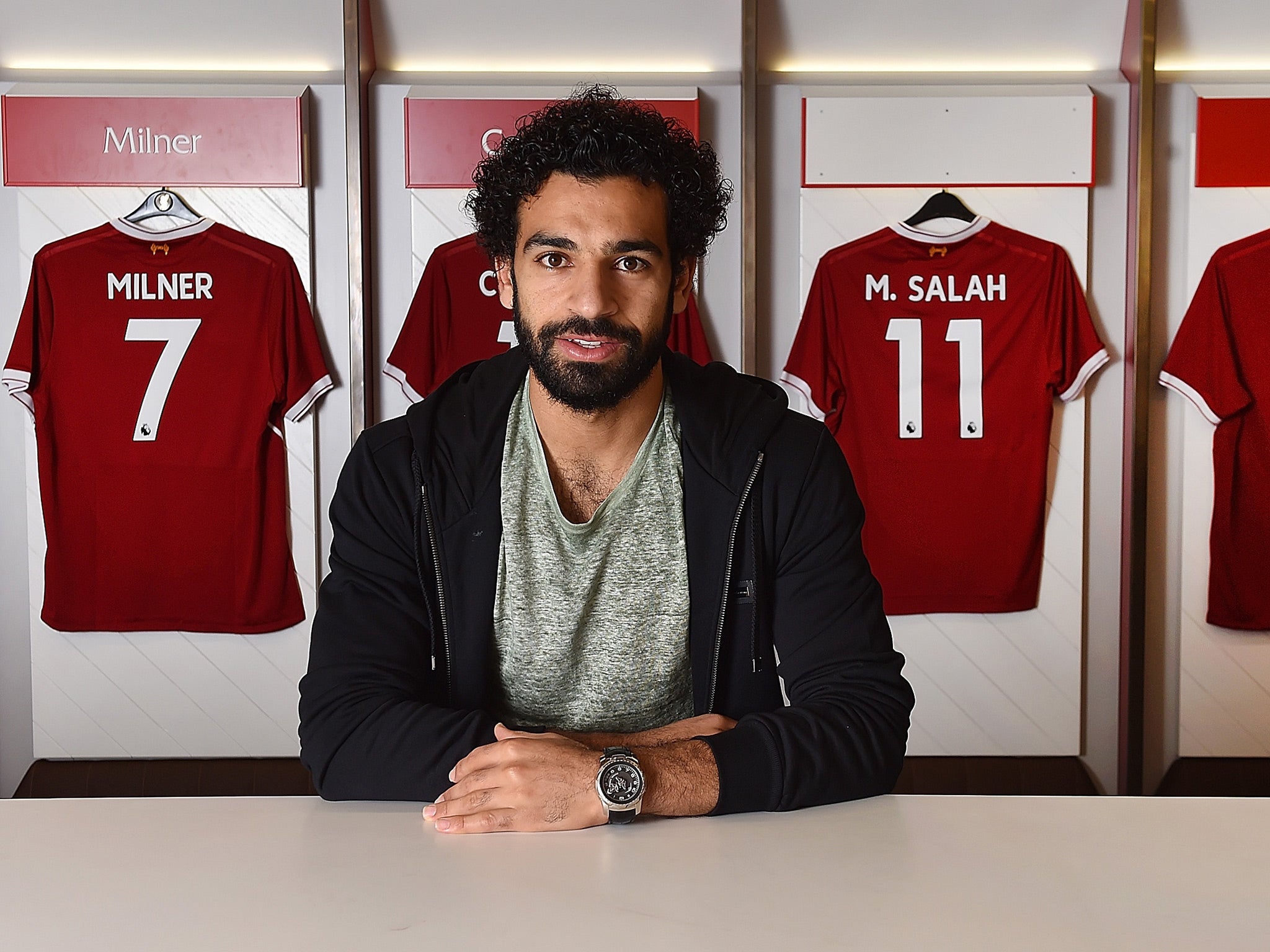 Mohamed Salah joined Liverpool from Roma in a £34.3m deal last week