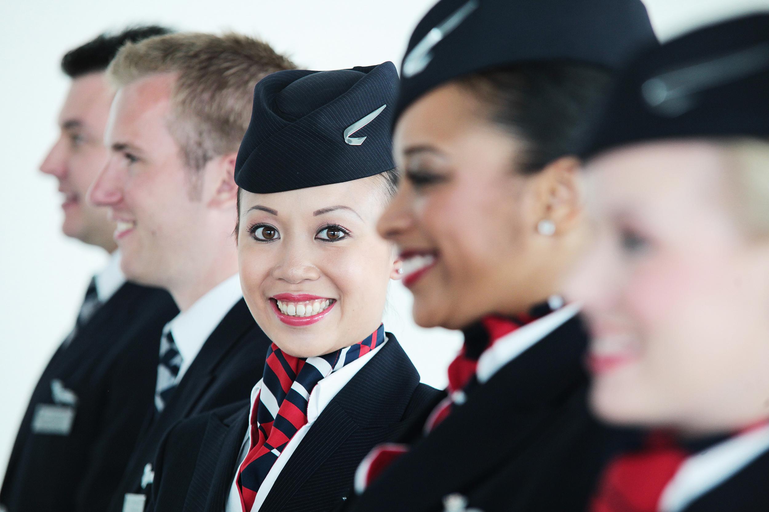 Mixed reaction: around one in four members of BA's Mixed Fleet cabin crew are expected to stop work