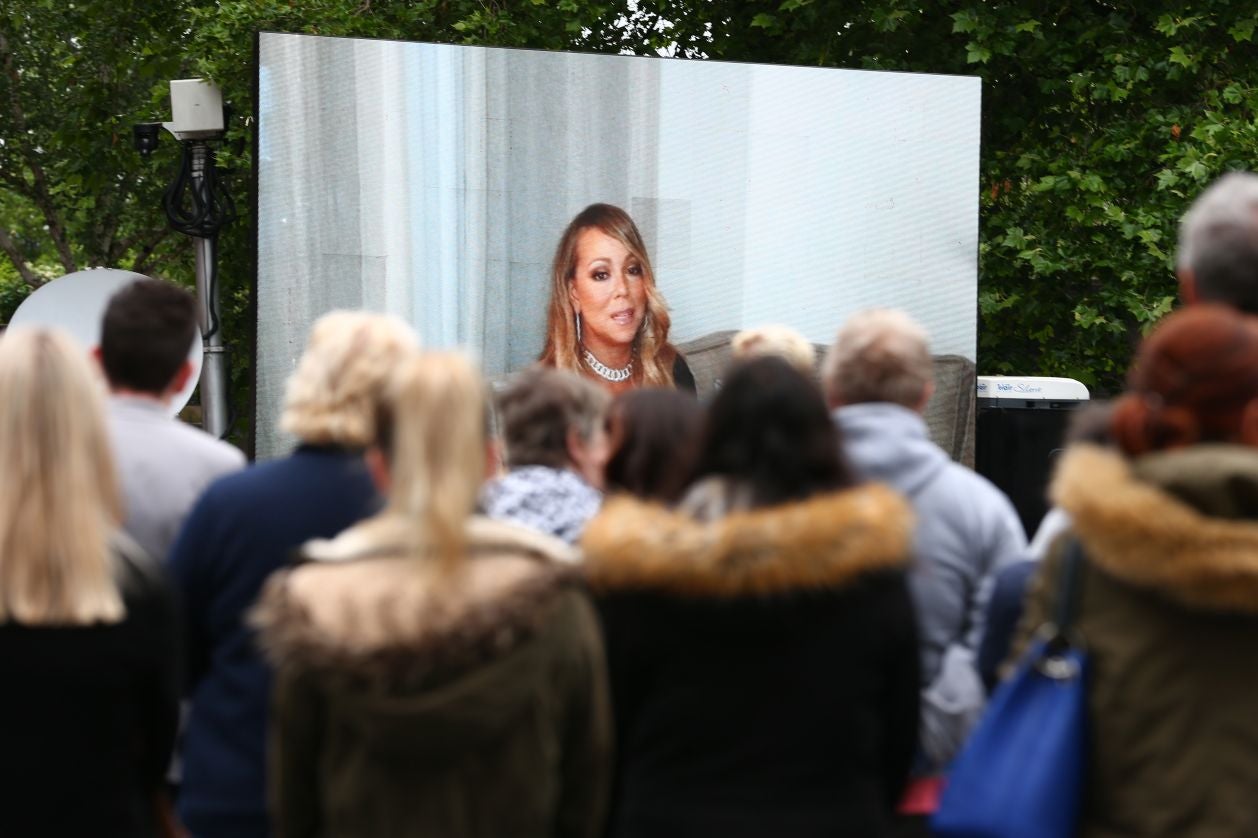 Mariah Carey recorded a video message for her 'super fan' Martyn Hett