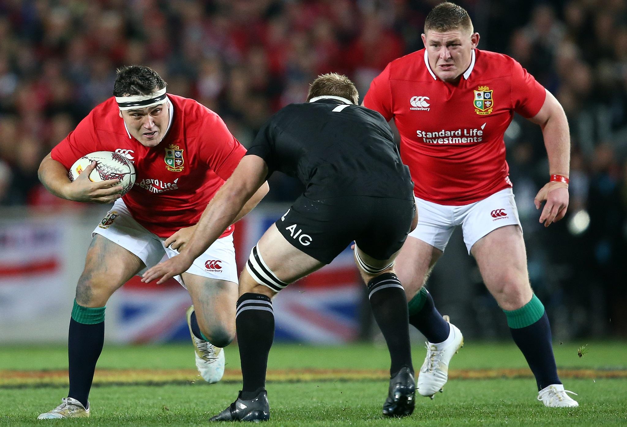 Jamie George made a decisive break before Murray slipped through to score