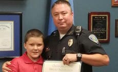 Police officer adopts boy he rescued from severe child abuse