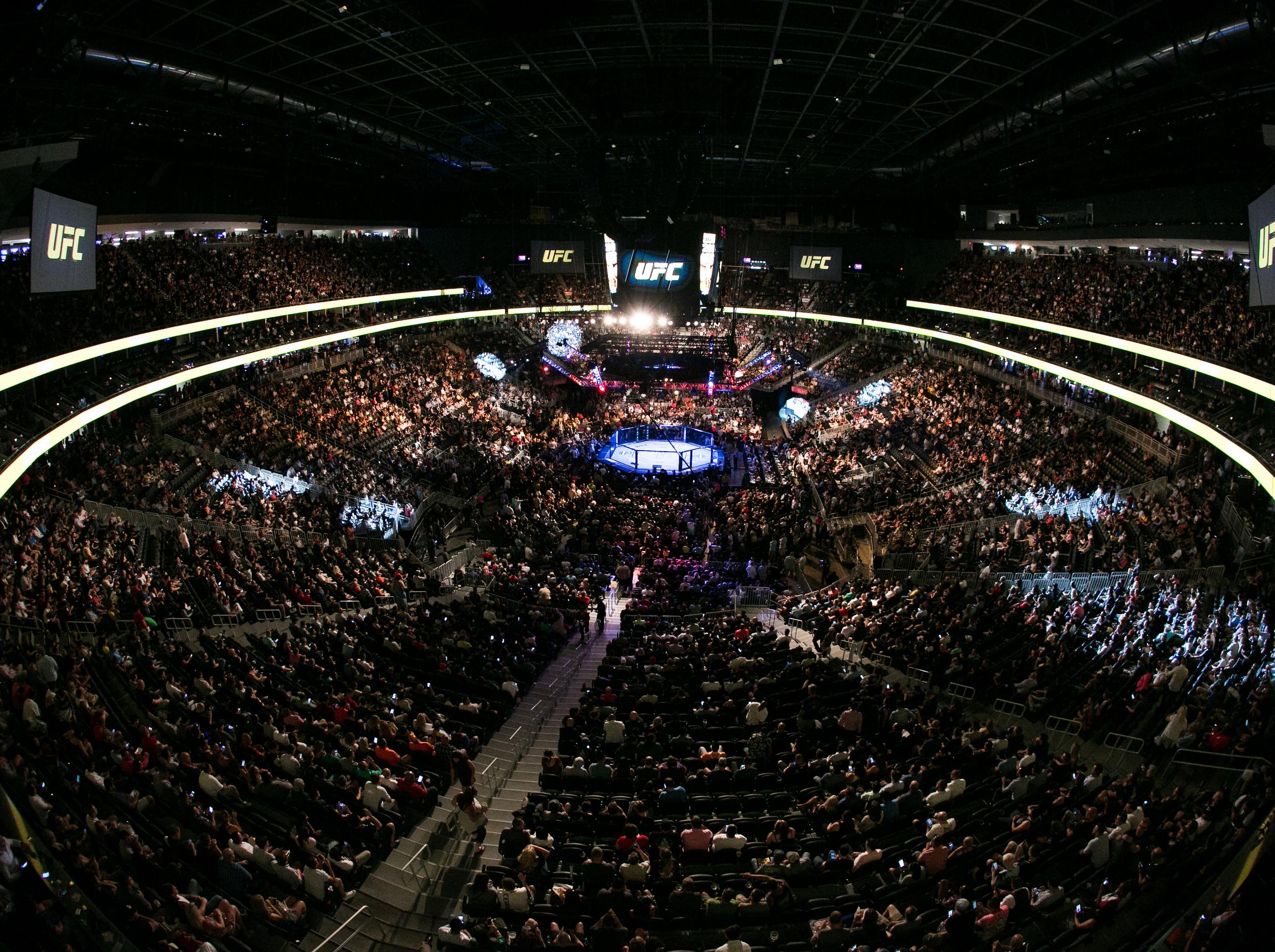 The Arena has staged several UFC events (Getty )