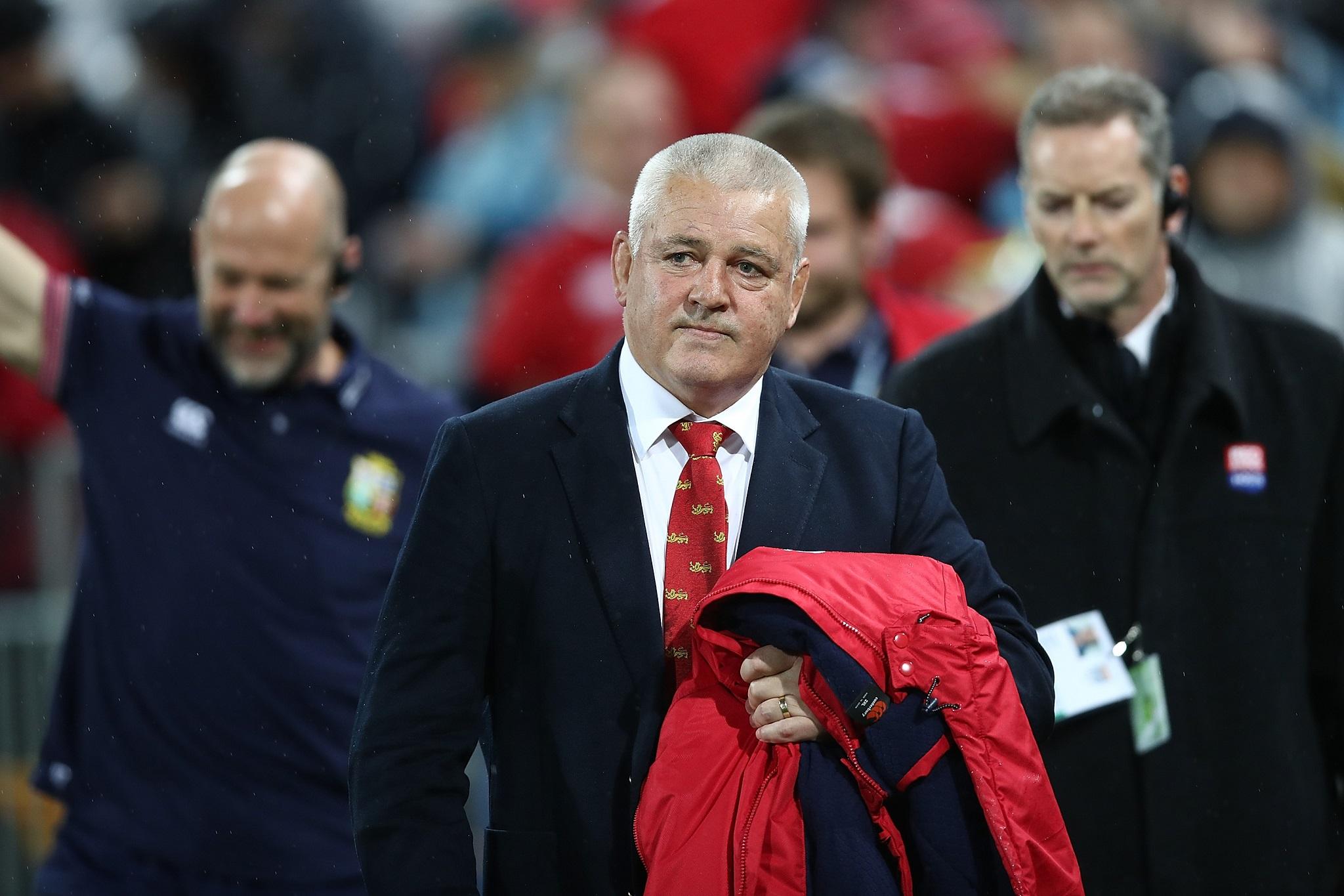 Warren Gatland believes his Lions side were galvanised by the personal attacks launched at him (Getty )