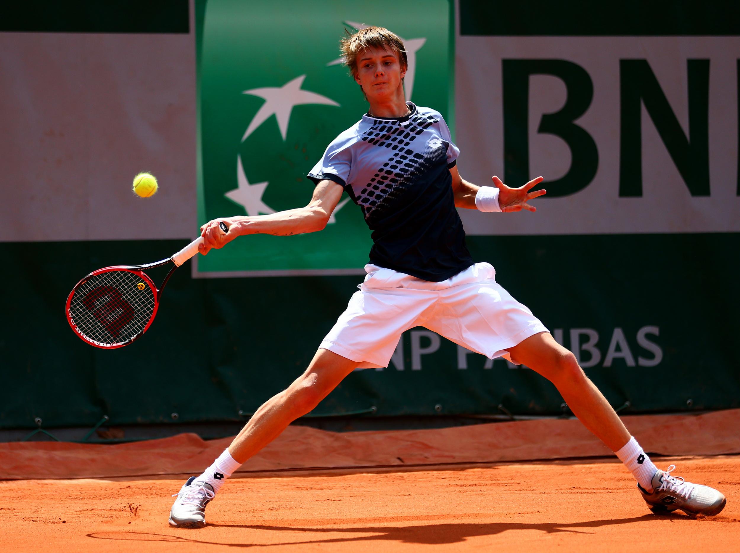 Bublik has a slender frame and doesn't enjoy slugging it out on court (Getty )