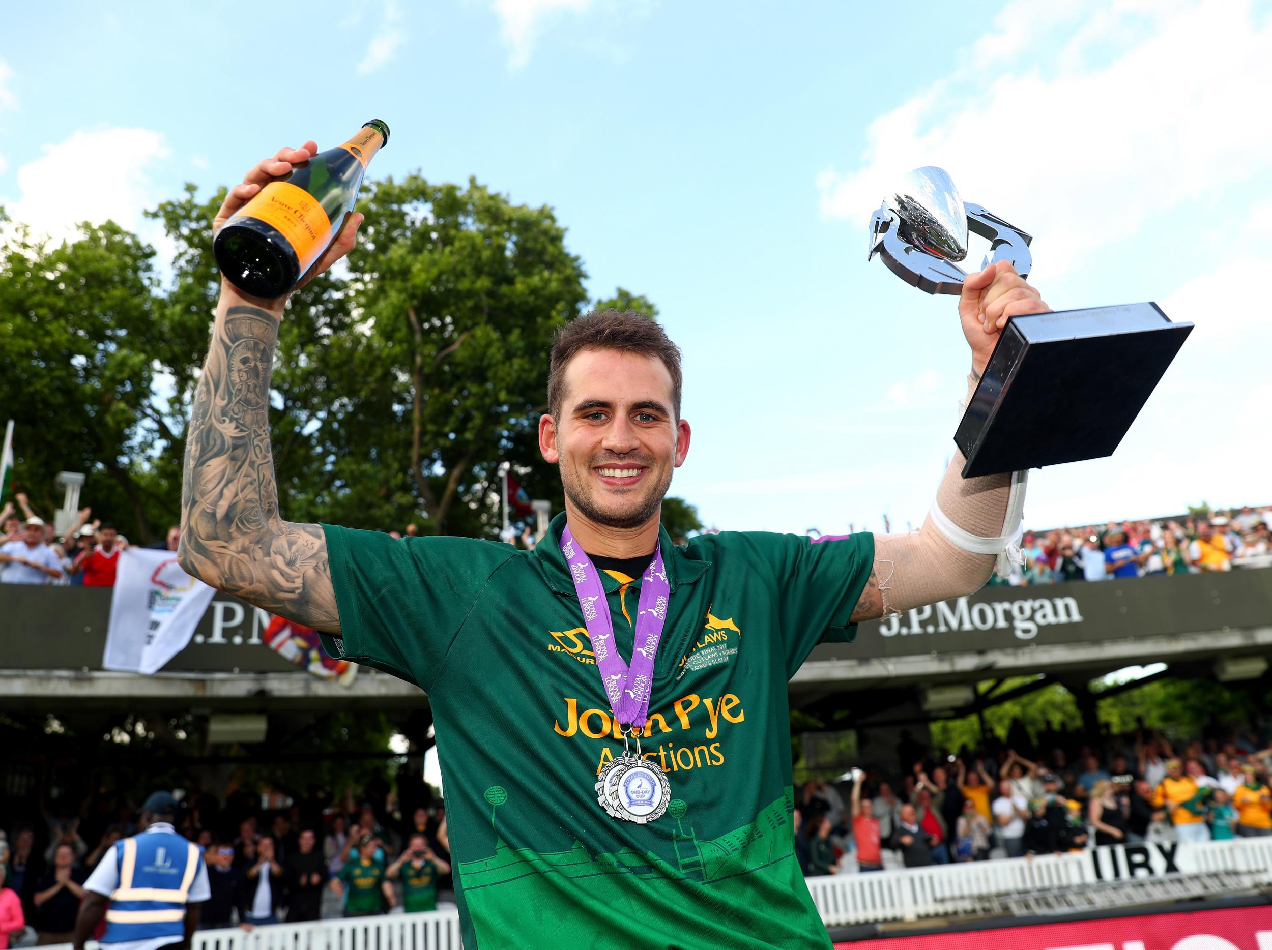 Hales and Notts have already tasted glory in one cup this season