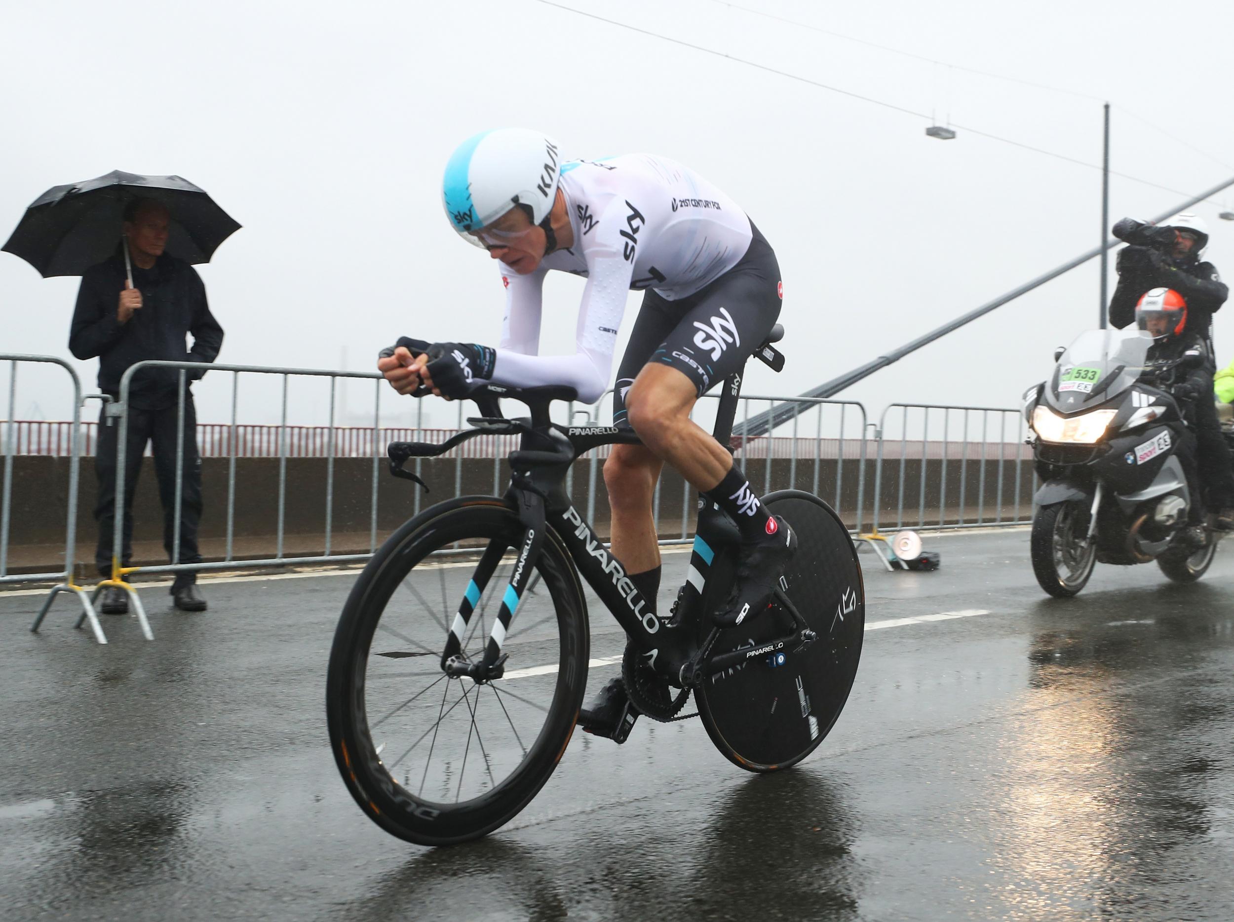 Froome was delighted for his team-mate