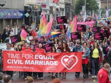 Northern Ireland’s gay marriage ban 'un-Christian' church leader says