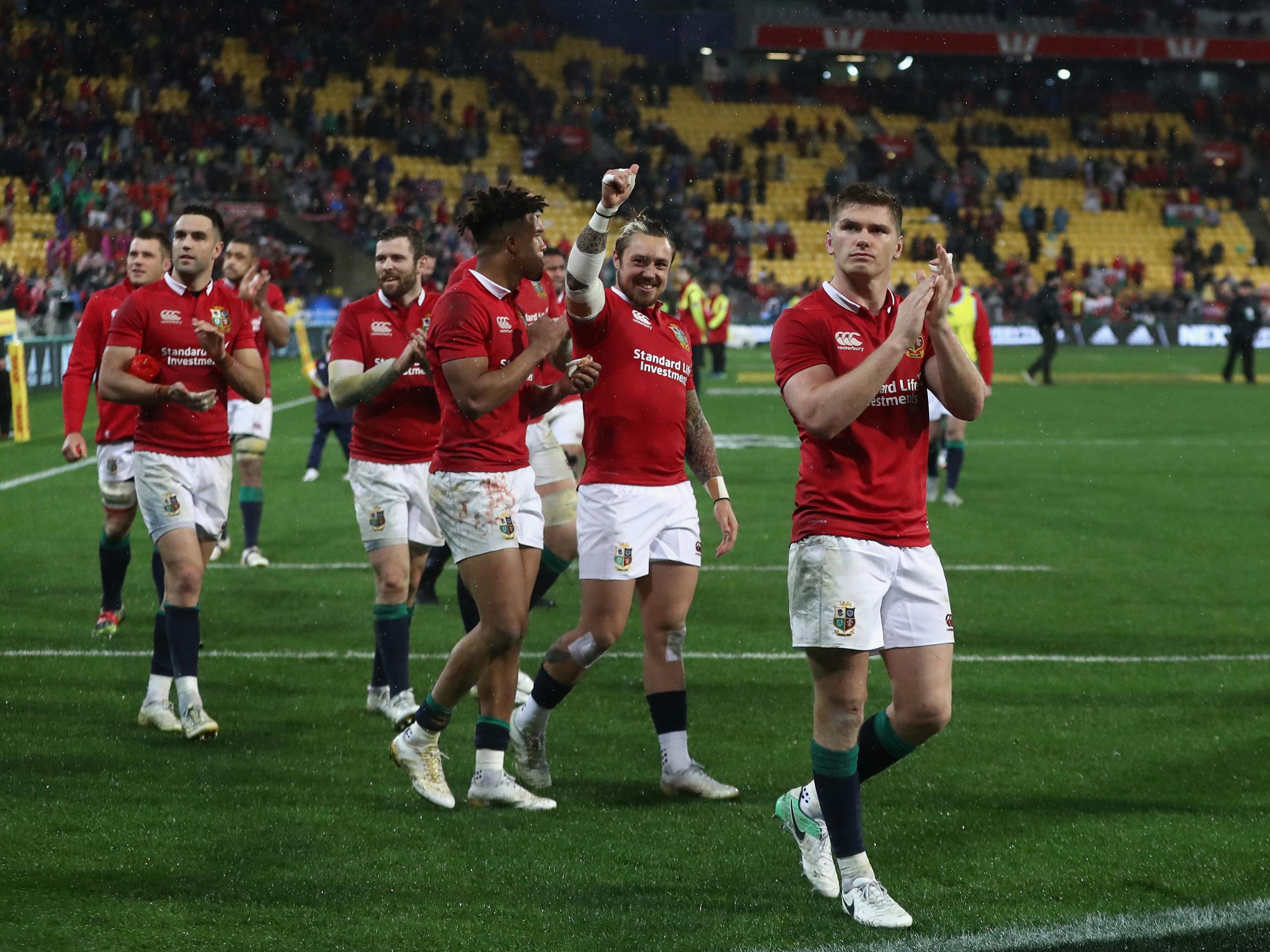 The Lions won the second Test to take the series to a decider