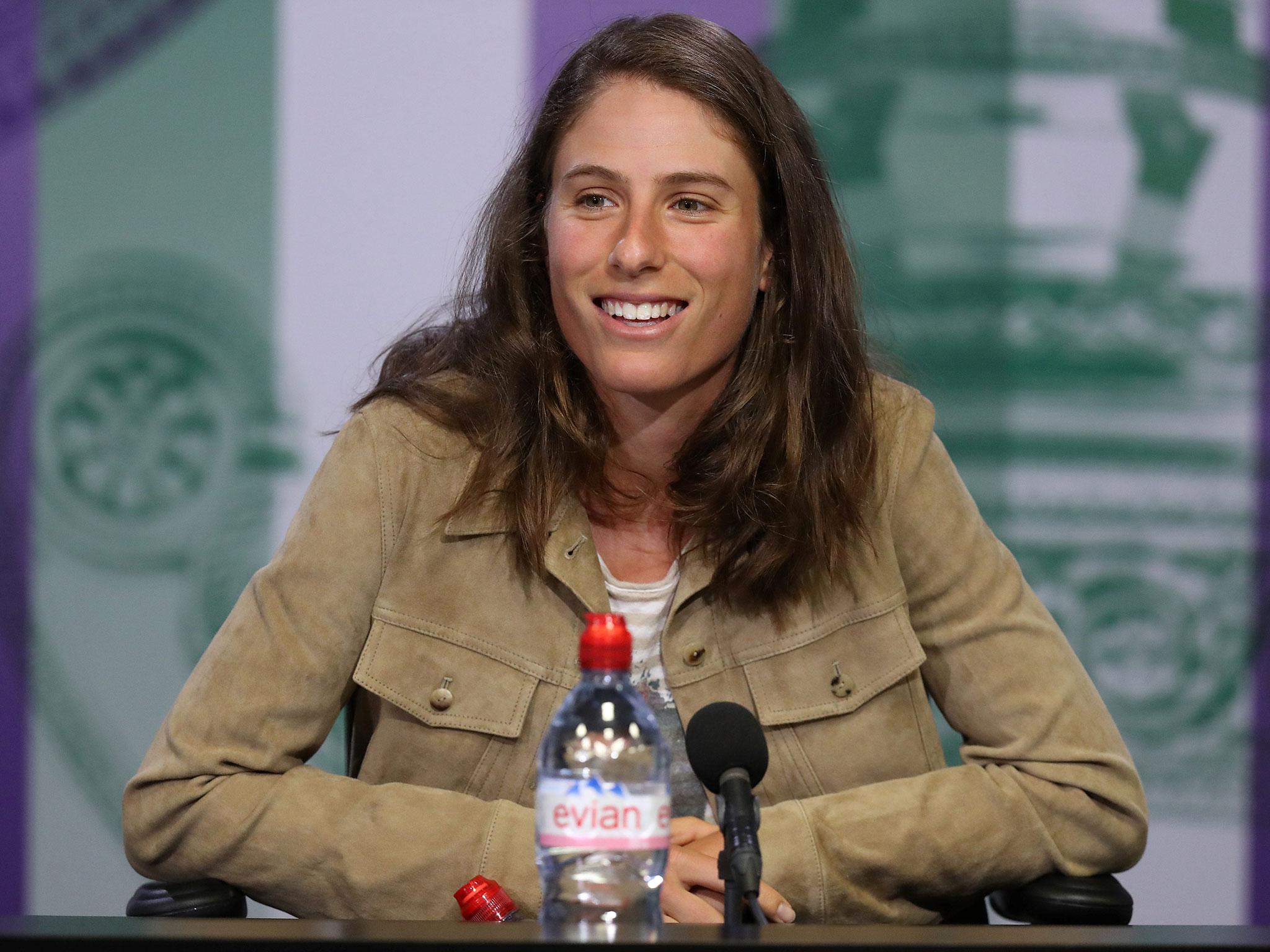 Johanna Konta is looking for a first Grand Slam title at Wimbledon