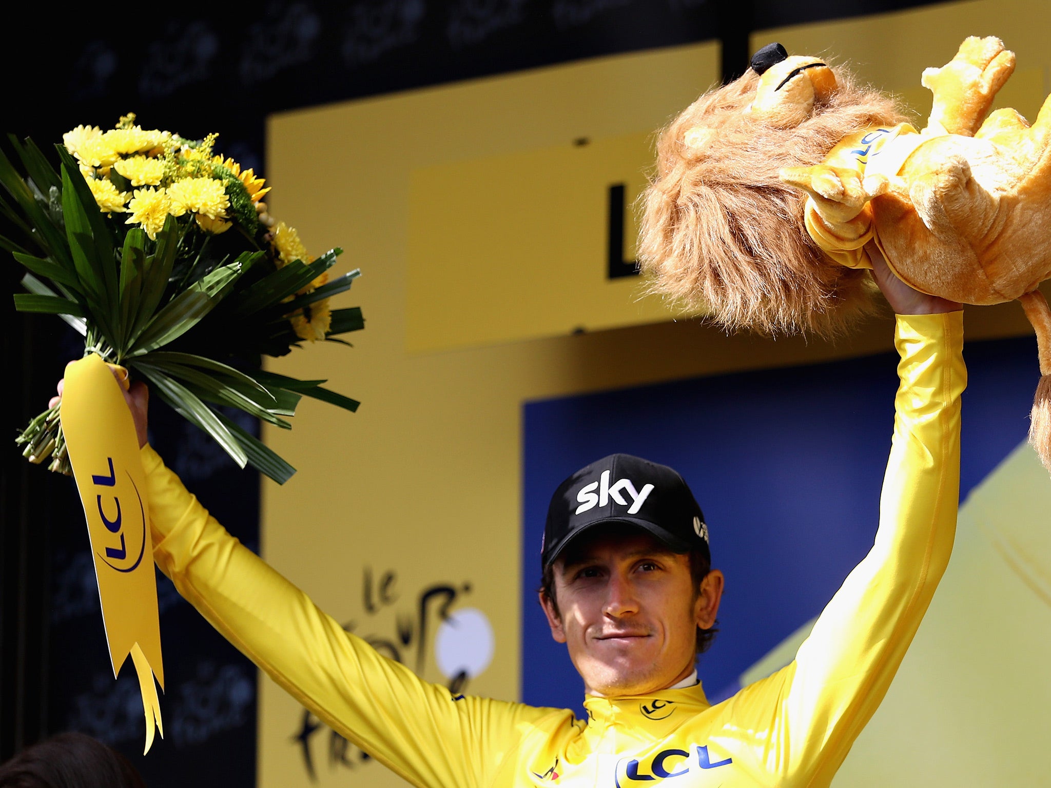 Thomas retained the yellow jersey