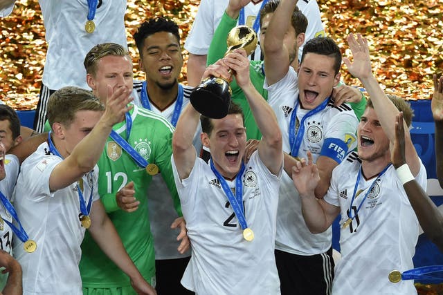 Germany's first Confederations Cup comes three years after their World Cup triumph