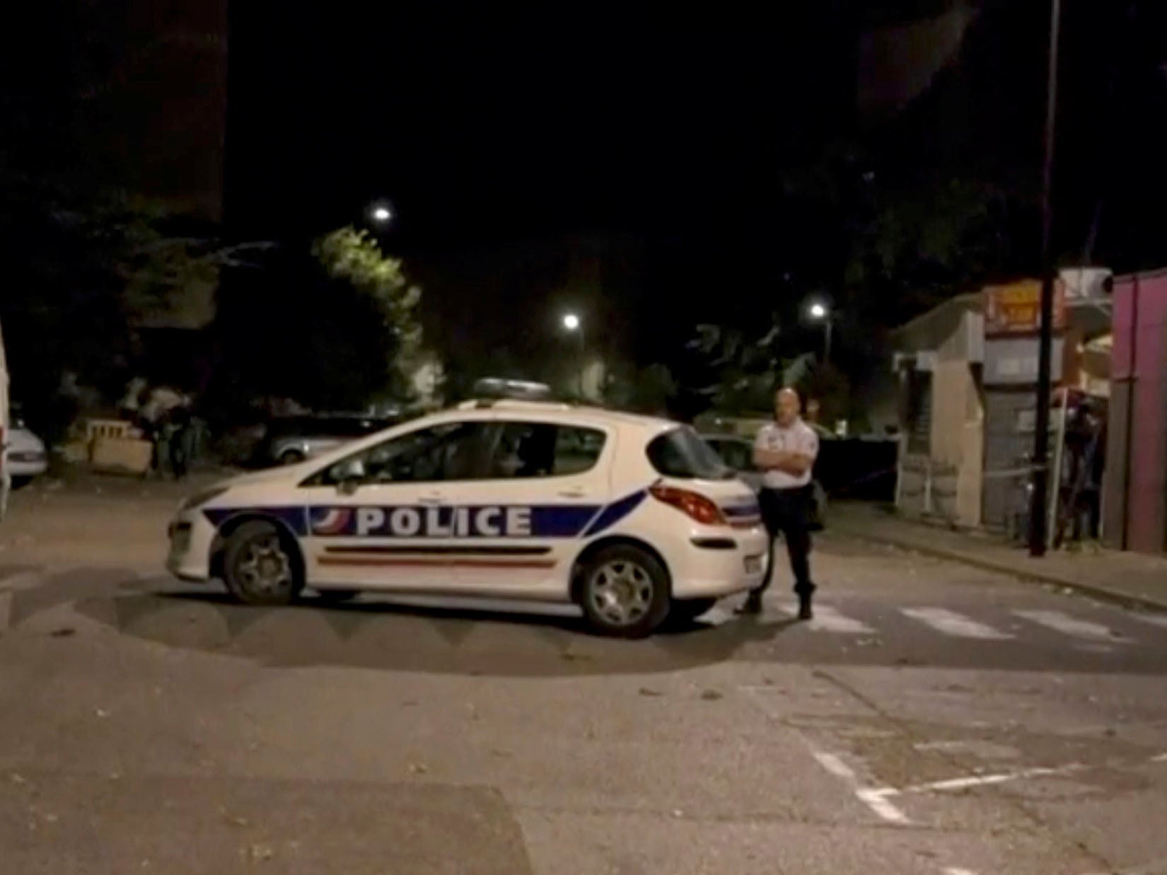 Police said they were not treating the incident as a terror attack