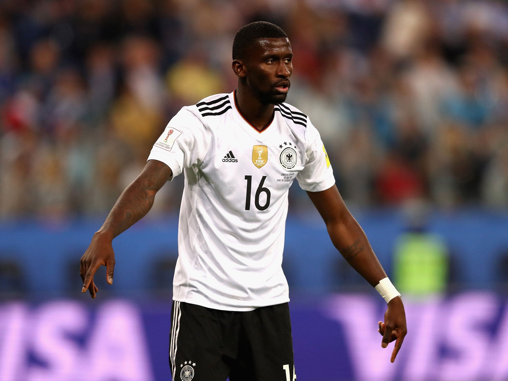 Antonio Rudiger has been linked with a move to Chelsea