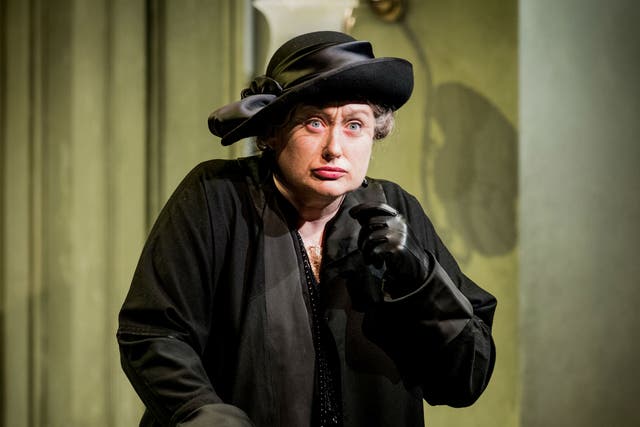 Orla Boylan as Lady Billows in 'Albert Herring' at The Grange Festival 2017