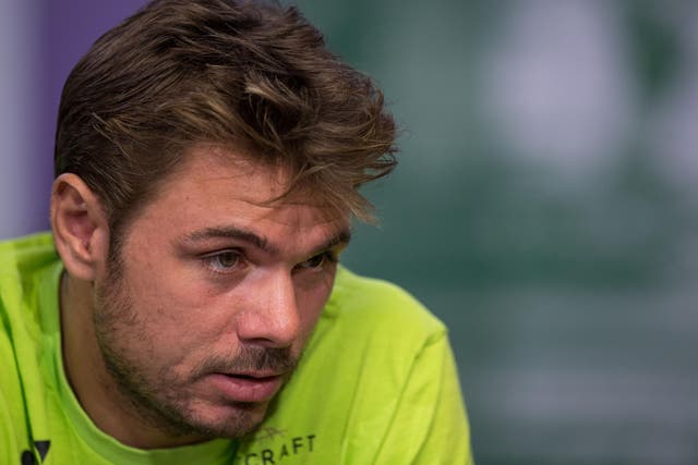 Wawrinka is a little tired of answering questions about Federer