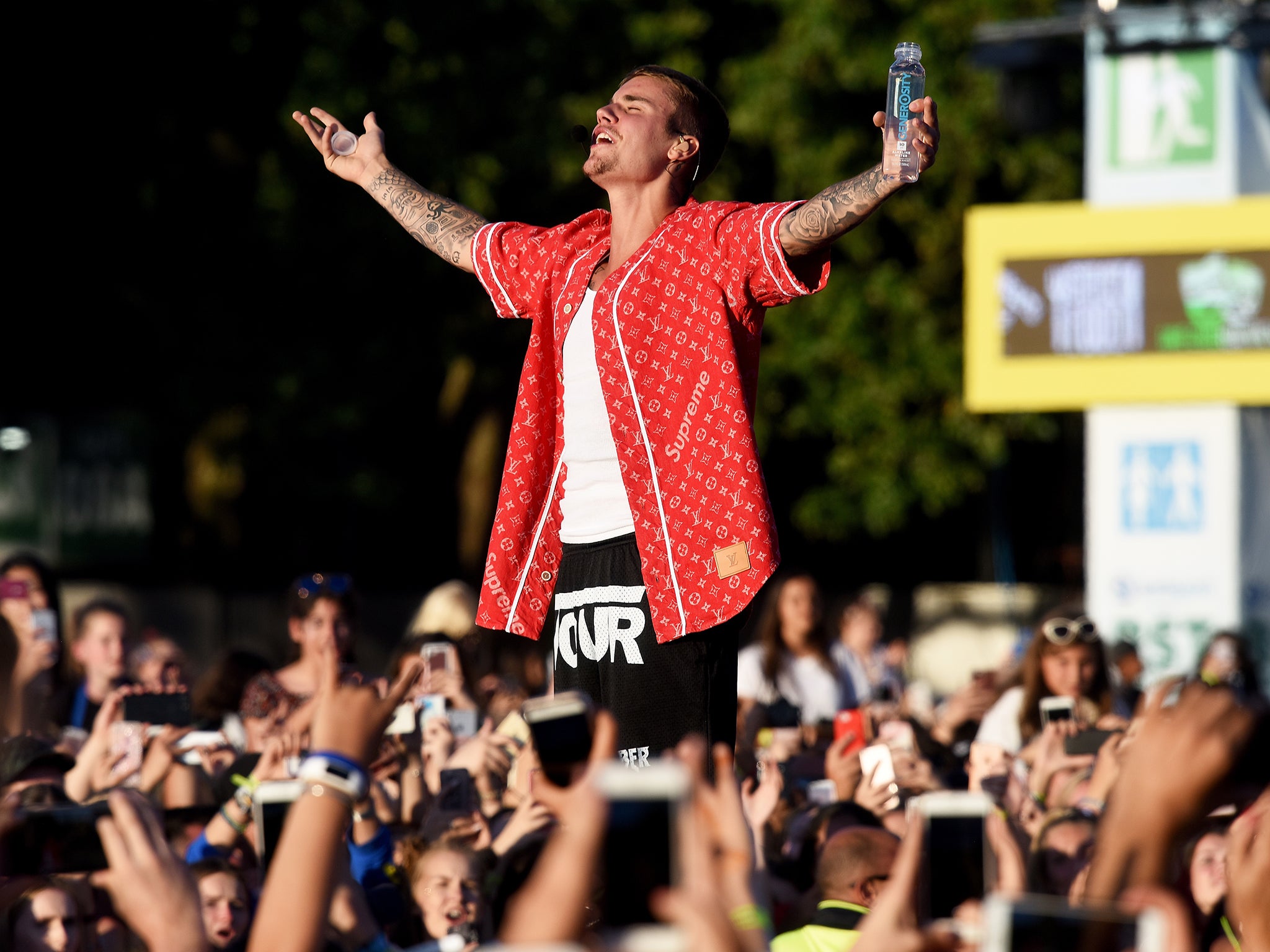 The ‘Sorry’ singer seemed to be just going through the motions at the British Summer Time Festival in Hyde Park