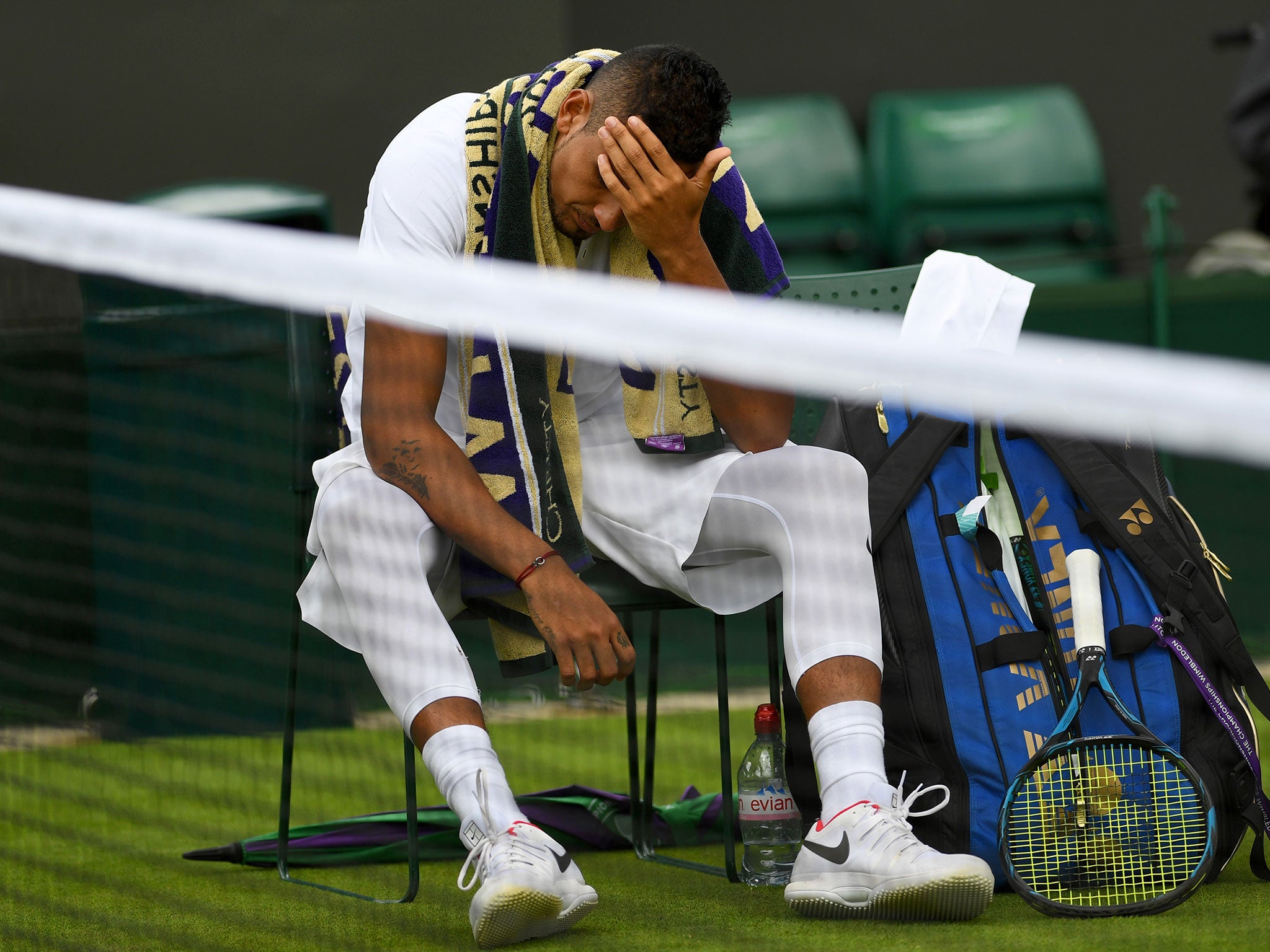 Nick Kyrgios' Wimbledon campaign is over