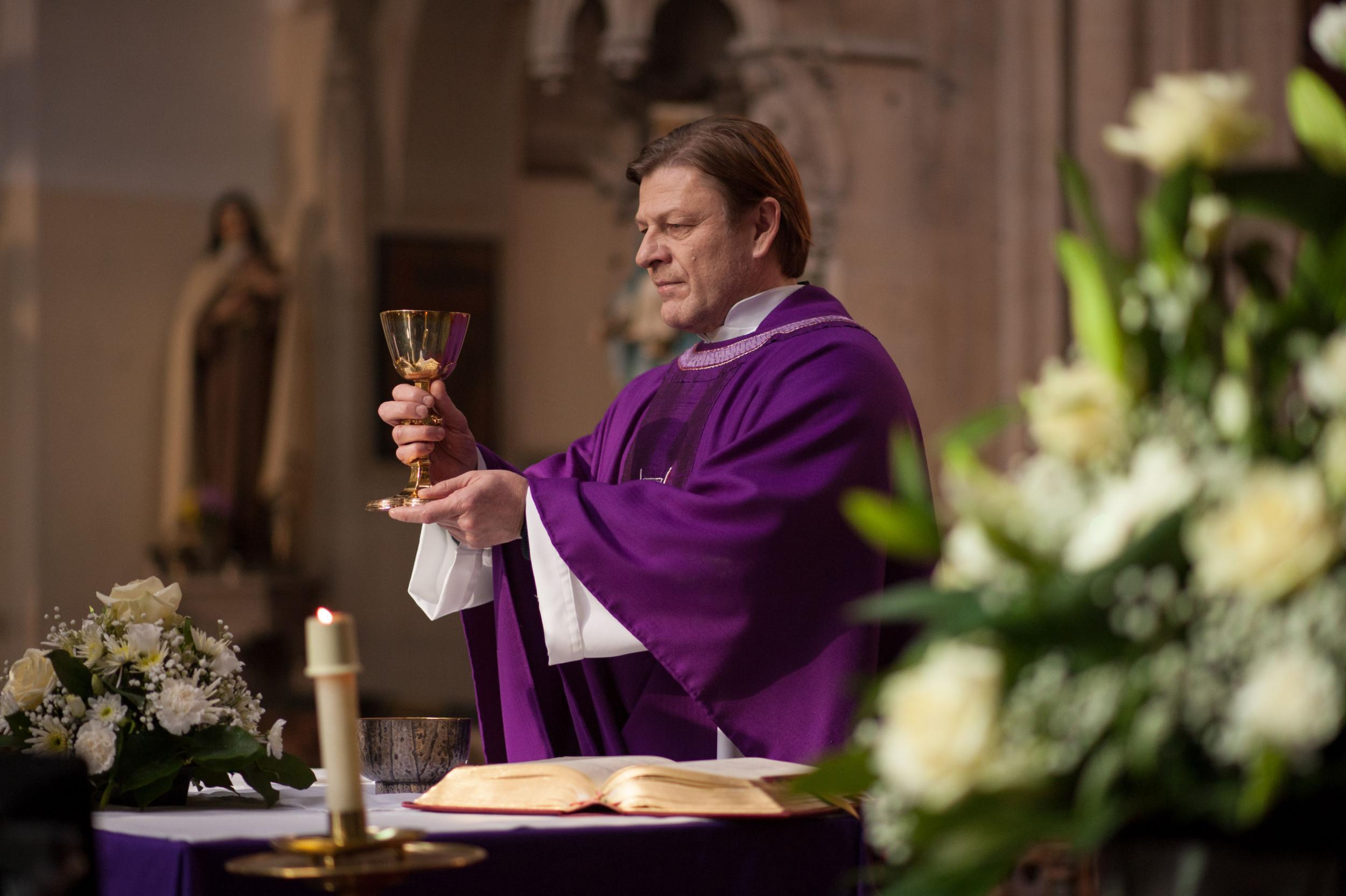 In ‘Broken’ Sean Bean plays a priest seemingly occupied 24/7 with the most appalling crimes and circumstances