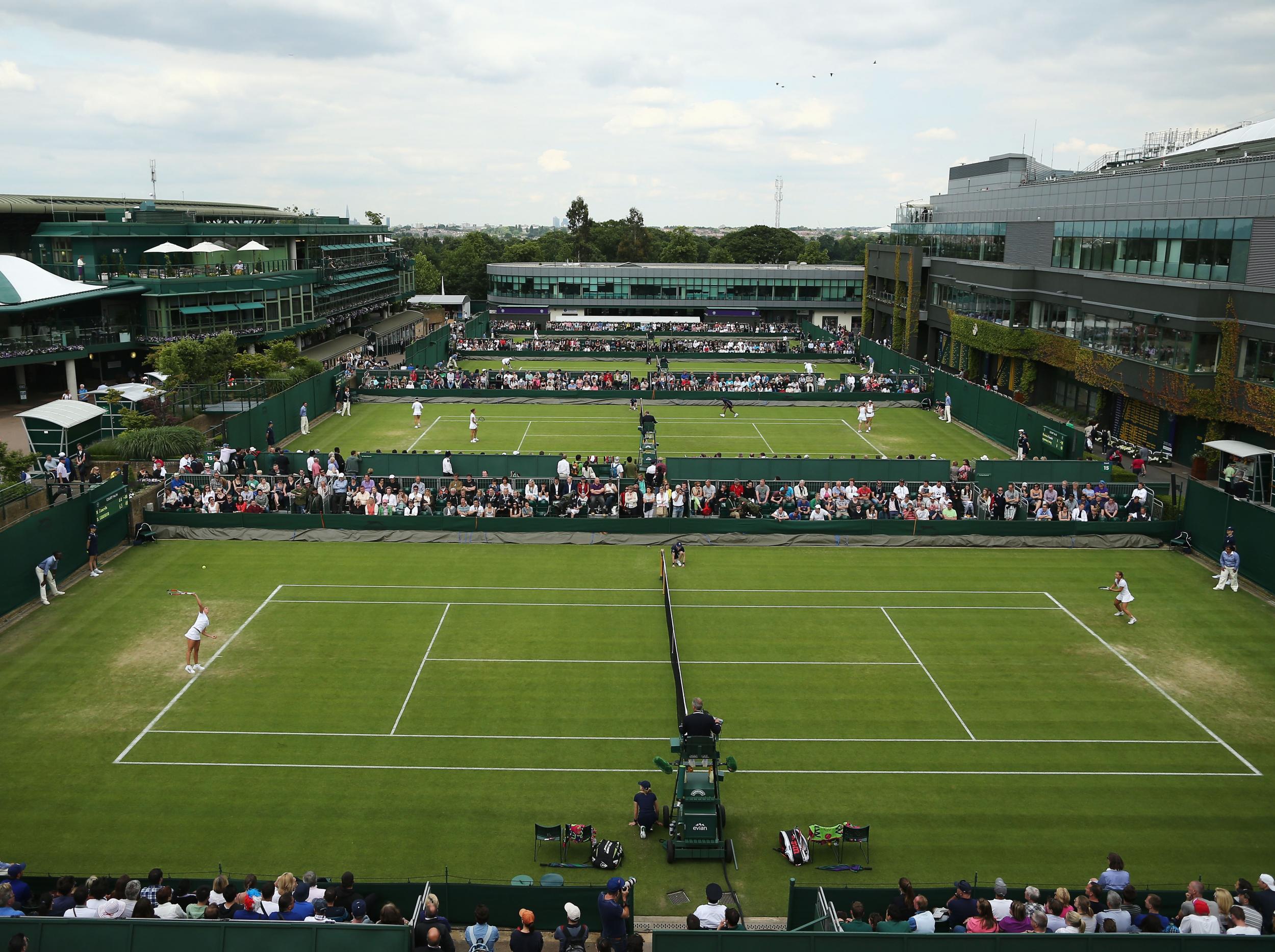 Wimbledon Tennis 1/4 Finals - (Tue 9 July 2024) - Centre Court