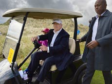 Trump has spent over 20% of his presidency at his golf courses