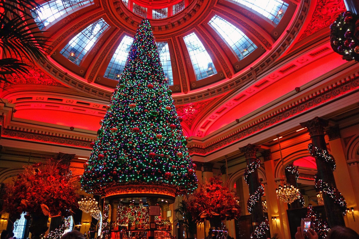 The Dome is a sight to behold at Christmas