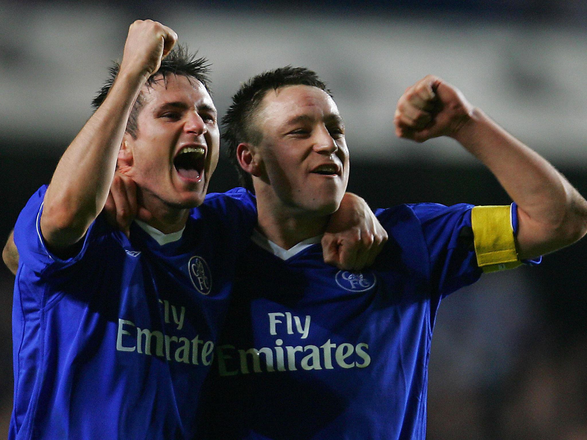 John Terry says he and Frank Lampard both want to manage Chelsea one day